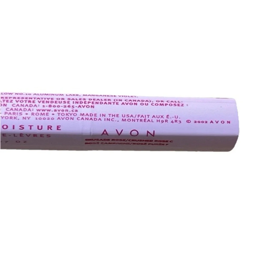 Avon Brilliant Moisture Crusade Rose Lipcolor Lipstick New Factory Sealed Y2K‎